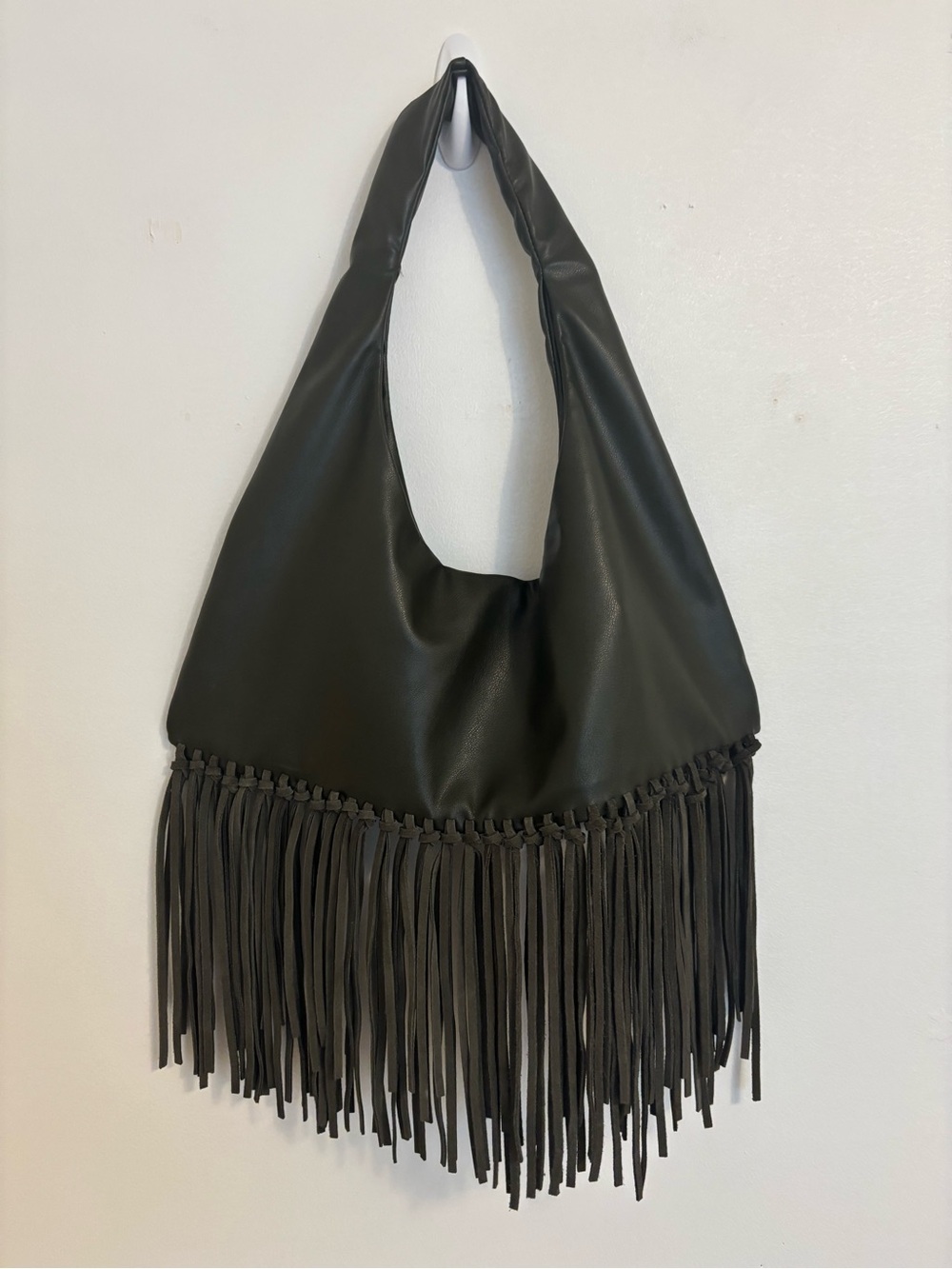 Zara leather fringe bag - Picture 8 of 9